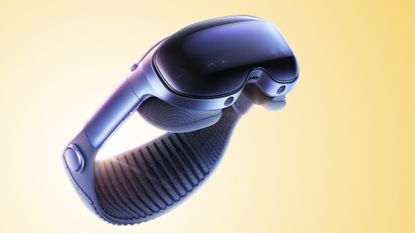 Vivi Vision Discovery Edition headset on a yellow background