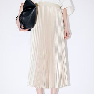 H&M Pleated Long Skirt