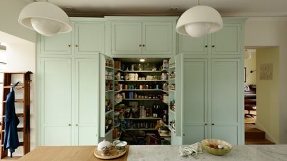 A kitchen pantry from devol 