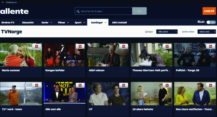 Allente TVNorge
