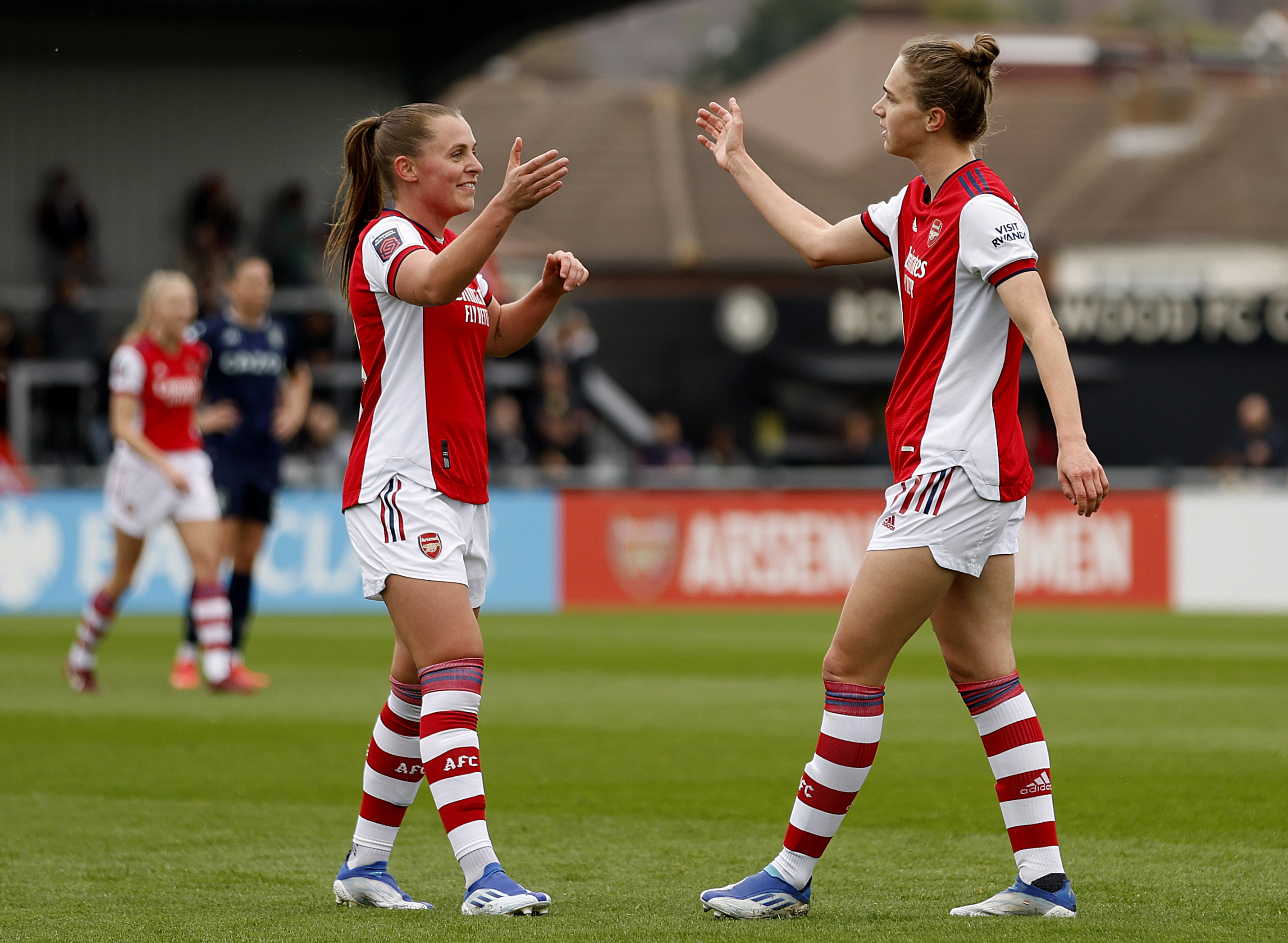 Arsenal v Aston Villa – Barclays FA Women’s Super League – LV Bet Stadium Meadow Park