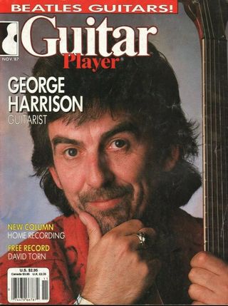 THe cover of Guitar Player magazine, November 1987