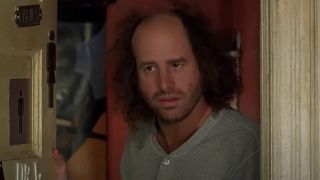 Steven Wright on couch in Half Baked