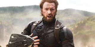 Captain America in Infinity War's final battle