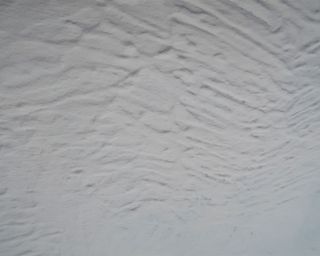 textured ceiling close up prior to painting