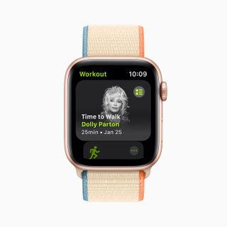 Dolly Parton on Apple Fitness + Time to Walk feature