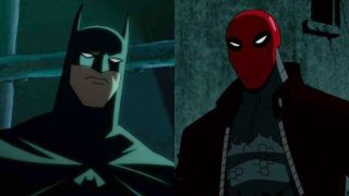 Jensen Ackles as Batman and Red Hood