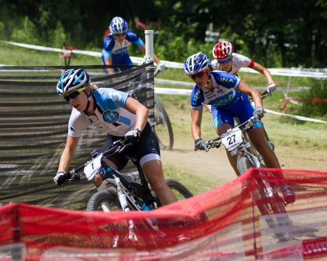 Chloe Woodruff followed by Katerina Nash.