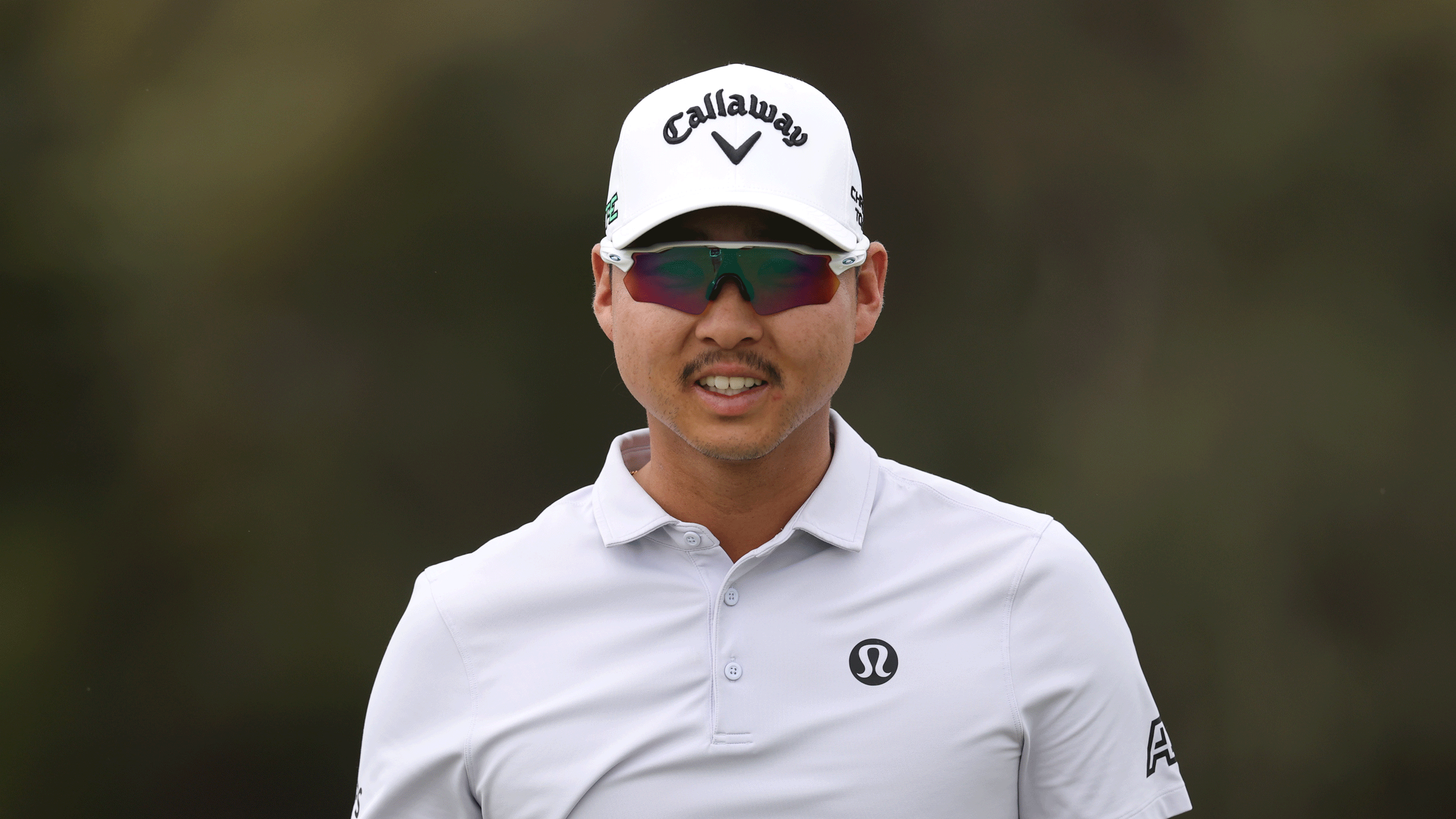 Min Woo Lee looks on during the 2025 Australian Open