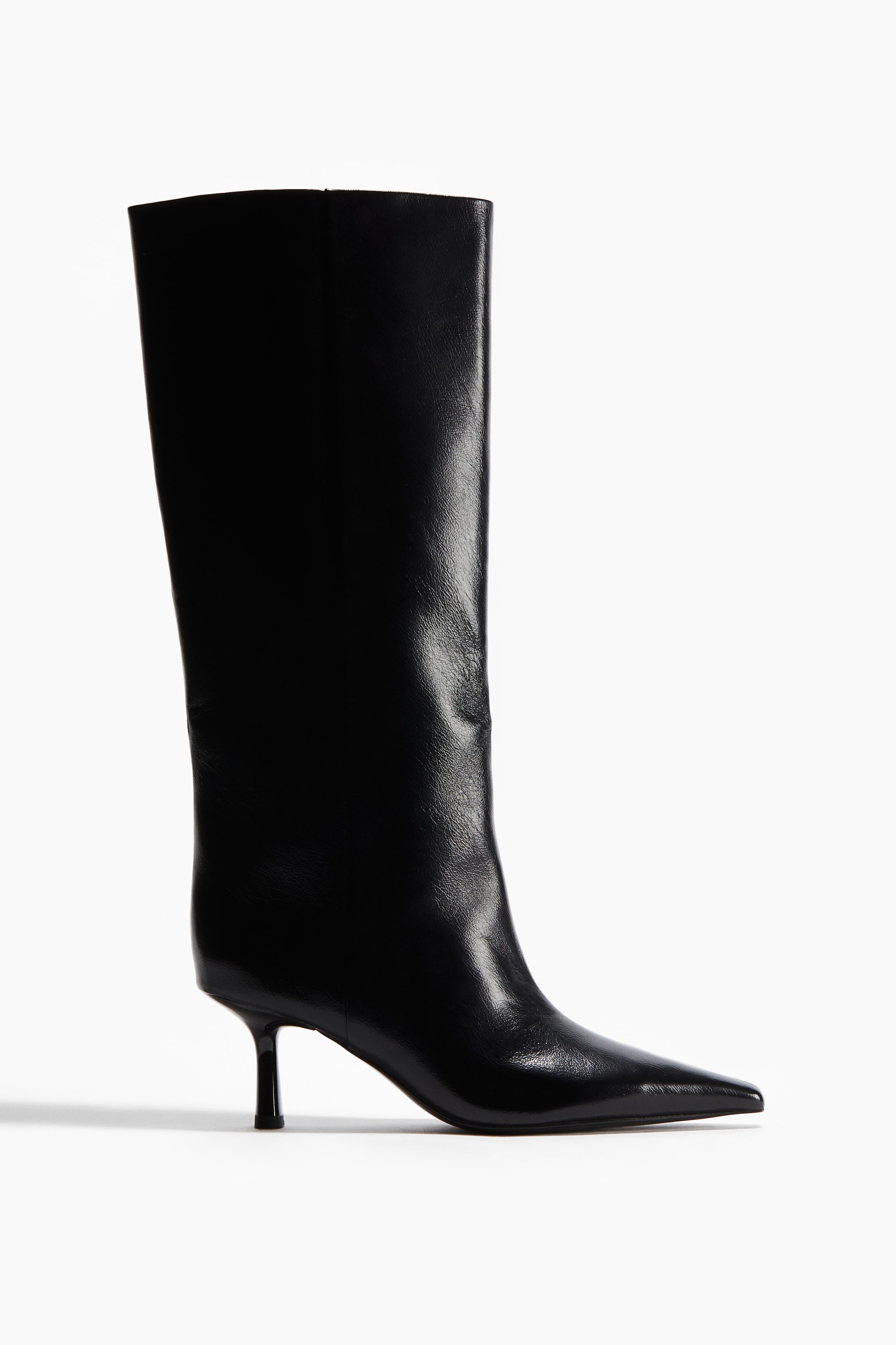 Knee-High Boots - Black