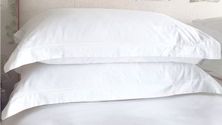 Firmdale pillows as part of w&h'S edit of the best hotel pillows