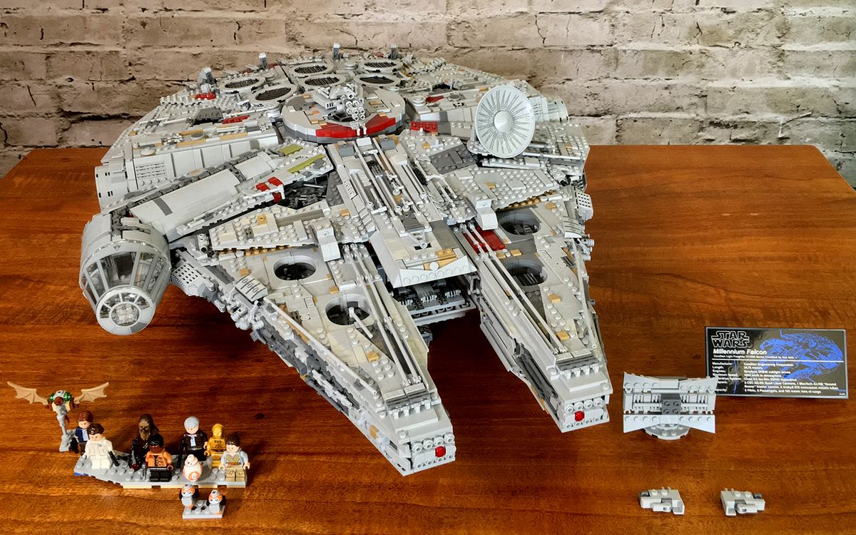 The History of Lego's Millennium Falcon A Photo Timeline Page 2 Space