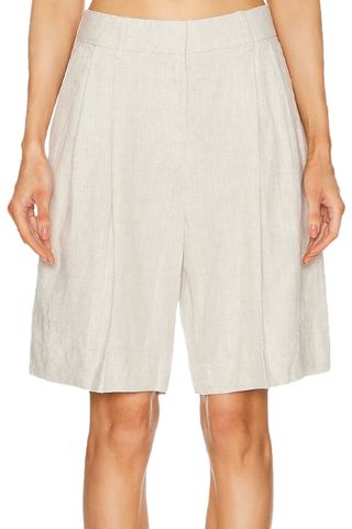 Linen Bermuda Shorts