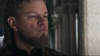 Matt Damon in the trailer for The Last Duel