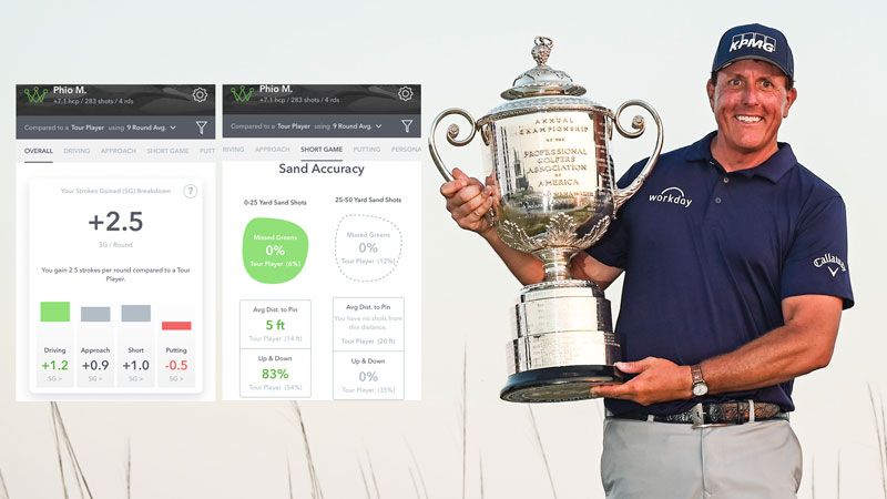 The Stats Behind Phil Mickelson’s PGA Championship Win