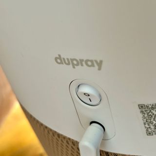 dupray bloom air purifier on/off switch