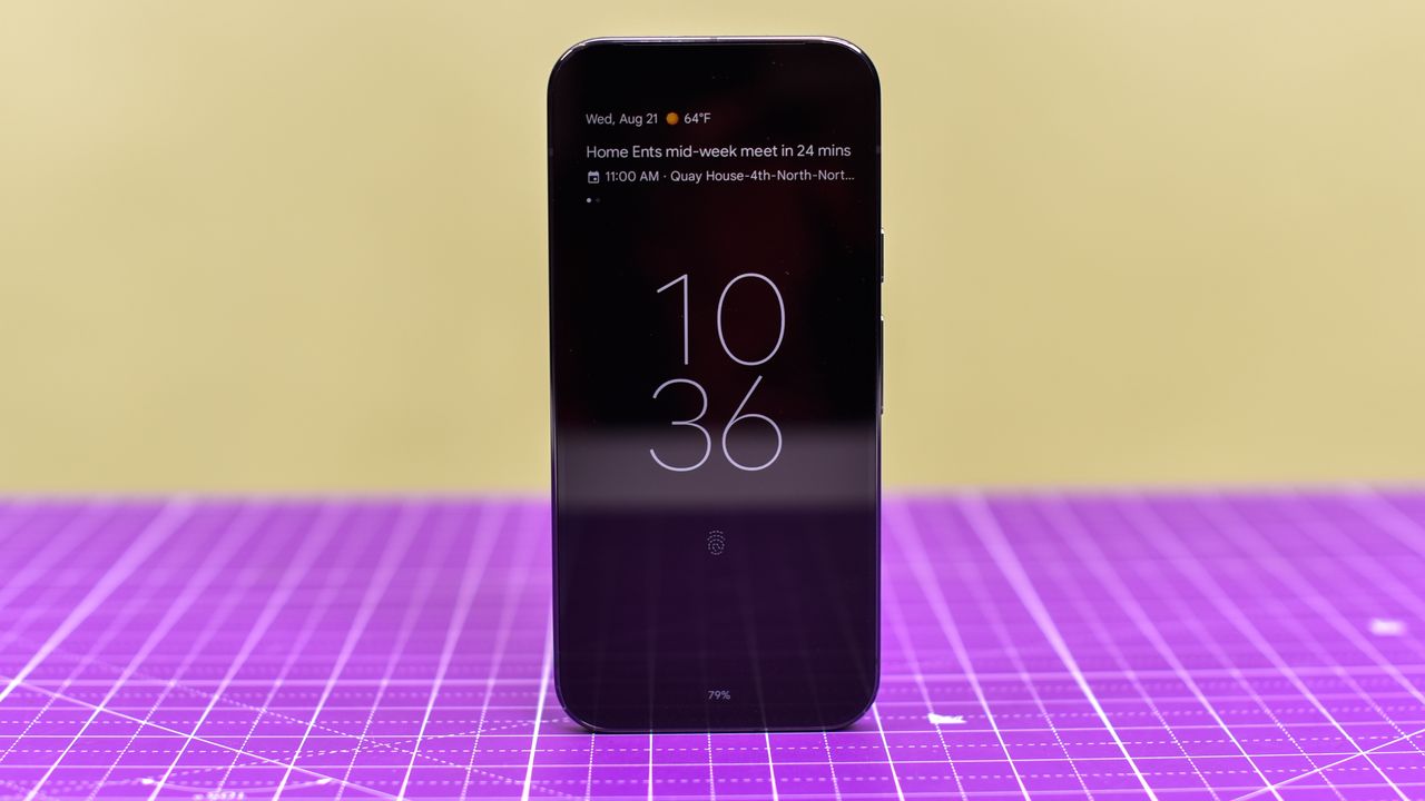 Google Pixel 9 Pro in Obsidian black