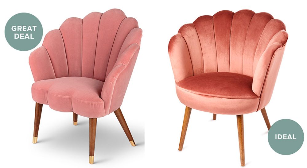 Aldi's velvet chair is back and better than ever in pink, navy and