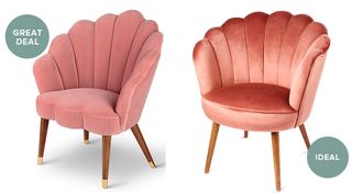 Aldi-vs-Oliver-Bonas chairs