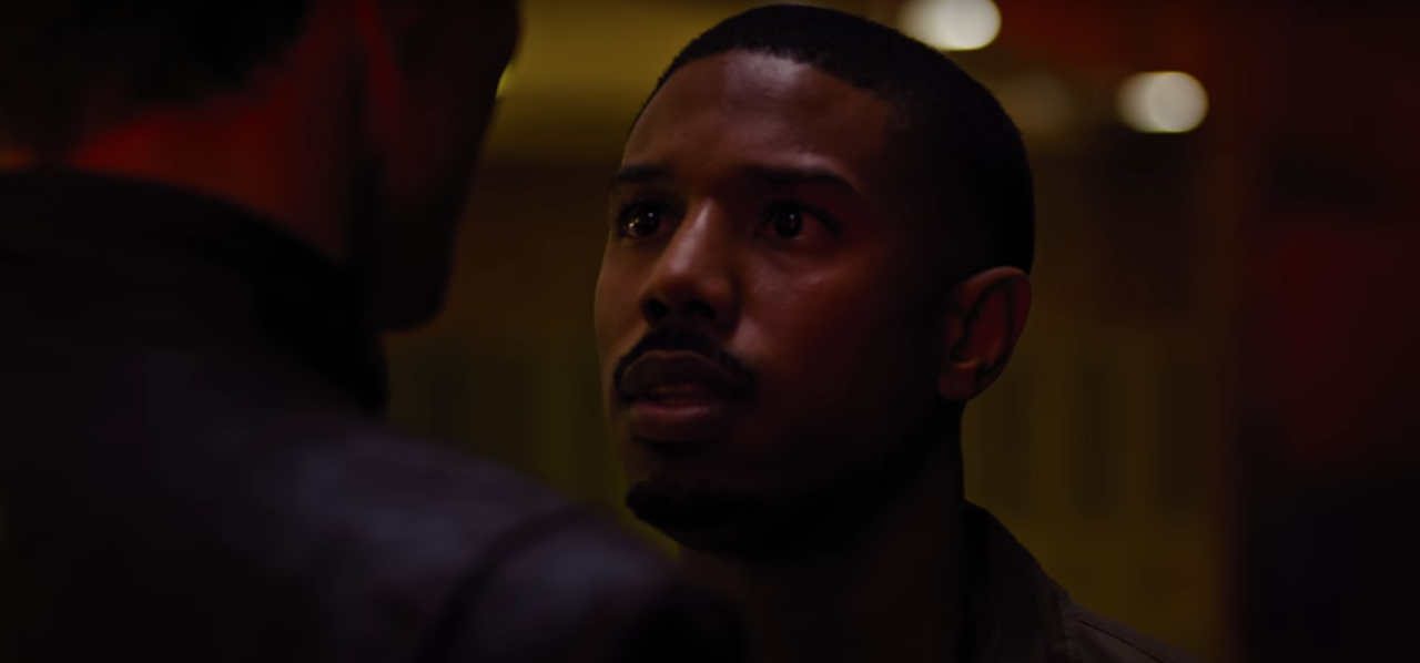 Michael B. Jordan in Fahrenheit 451. 