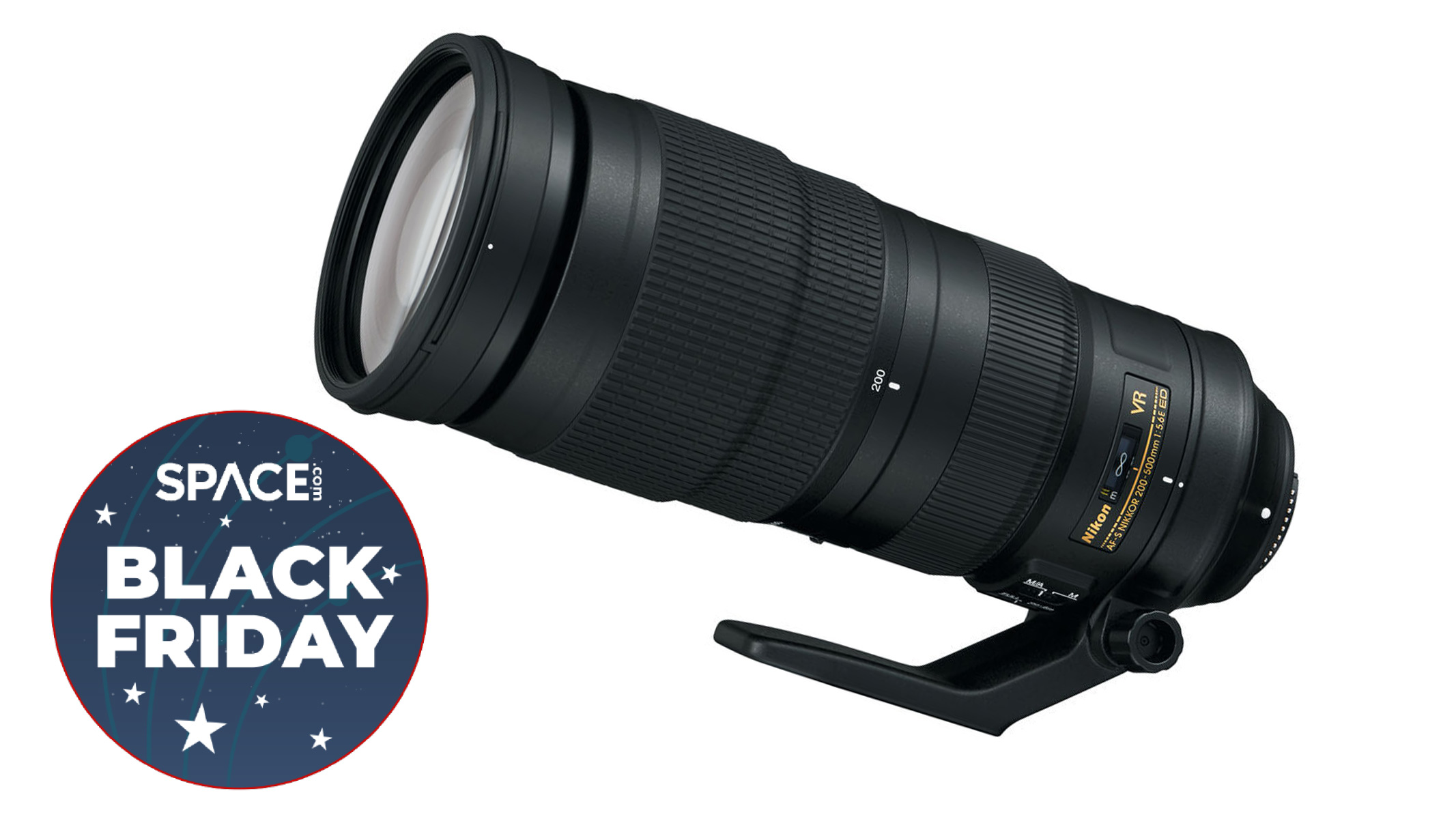 Save $340 on Nikon 200-500mm f/5.6E lens: Black Friday deal | Space