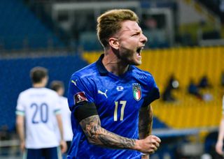 Ciro Immobile got Italy's second goal