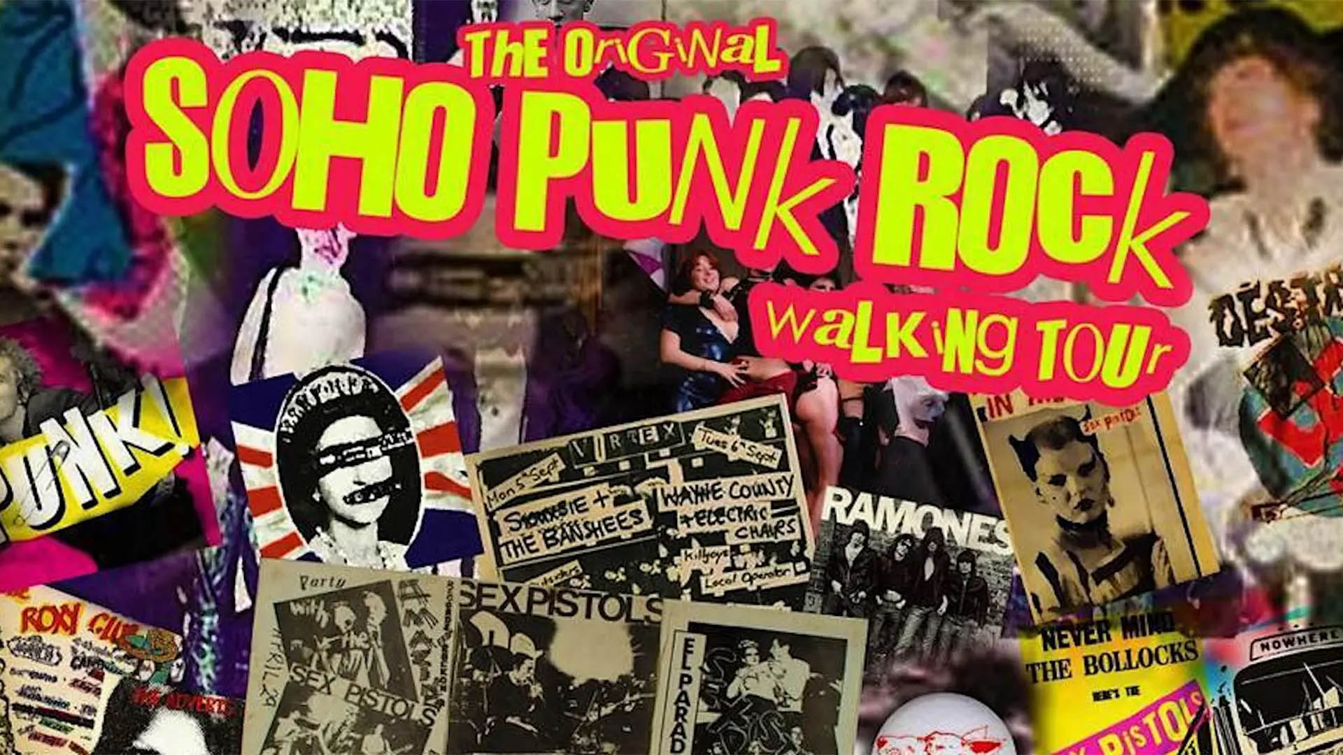 Soho punk tour poster