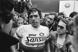 Francesco Moser after the 1978 Amstel Gold