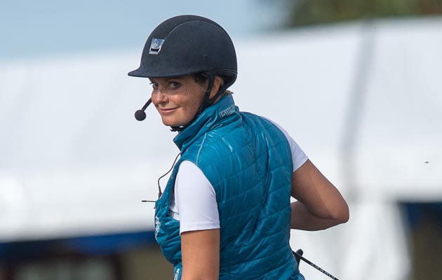 Anna Ross Davies Freestyle Demonstration - Espayo National Dressage Championships 2013 - Stoneleigh Park, Warwickshire, United Kingdom - 21 September 2013