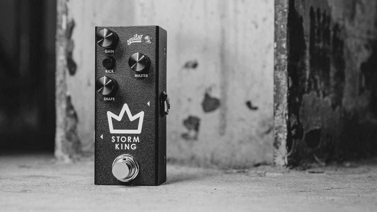 Aguilar debuts new micro drive pedal, the long-awaited Storm King