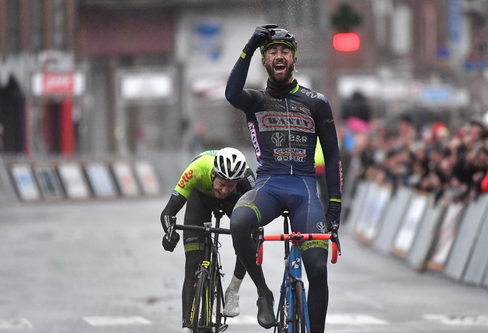 Guillaume Van Keirsbulck (Wanty - Groupe Gobert) wins 2017 Le Samyn