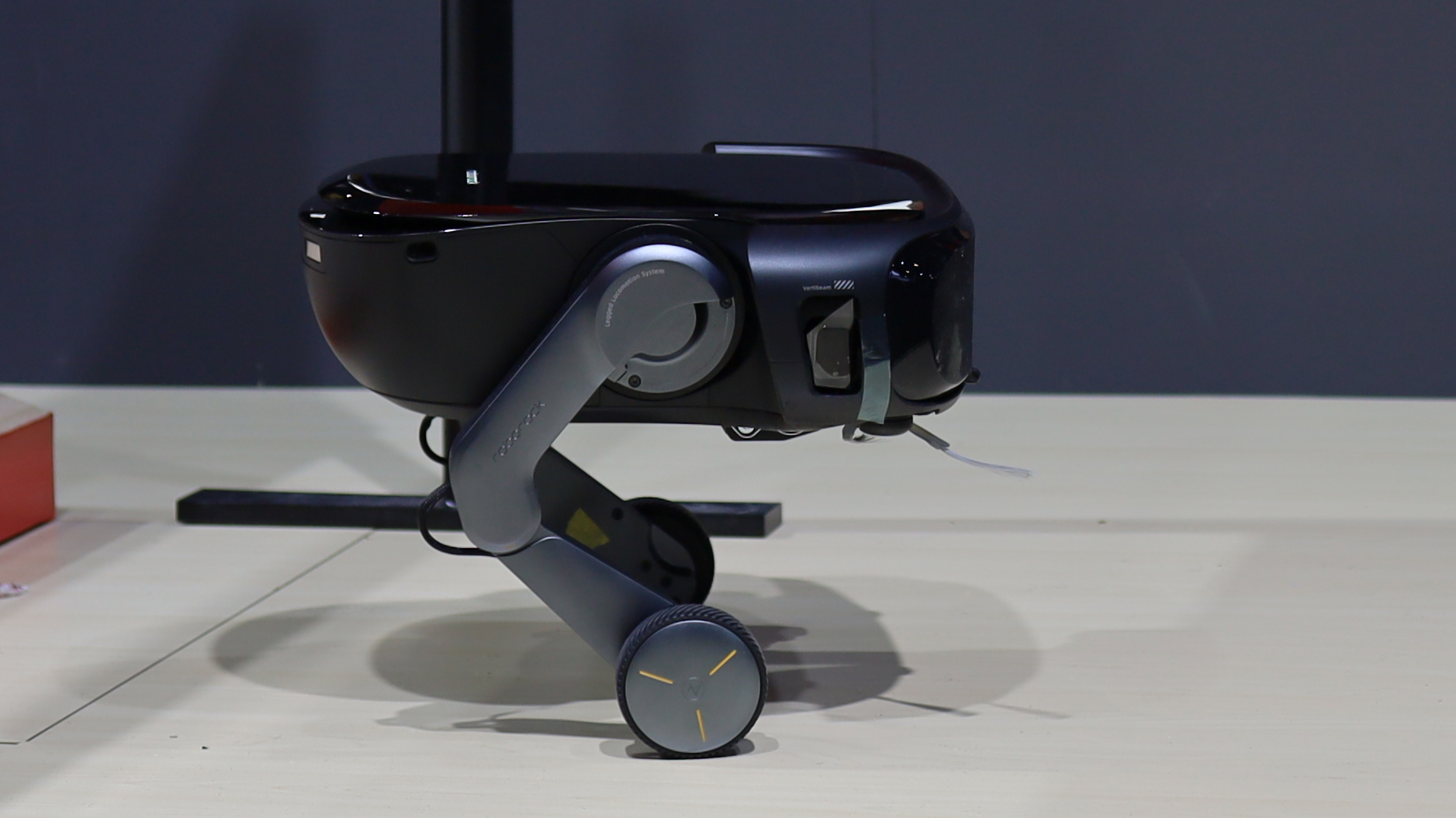 Roborock rover being demoed