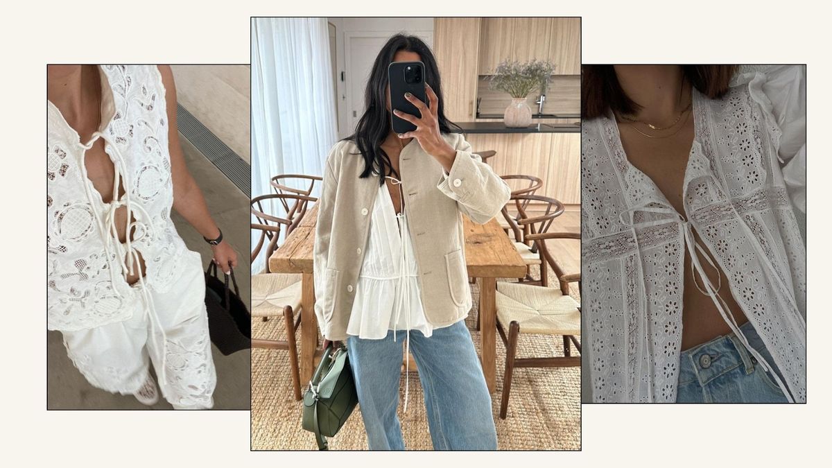 Way Chicer Than Any Old T-Shirt, This Top Trend Makes Jeans and Skirts Look So Pretty