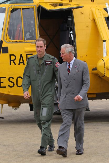 Prince William and Prince Charles - Marie Claire - Marie Claire UK
