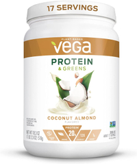 Vega Protein and Greens, Coconut Almond | Was $32.39, Now $20.15 at Amazon