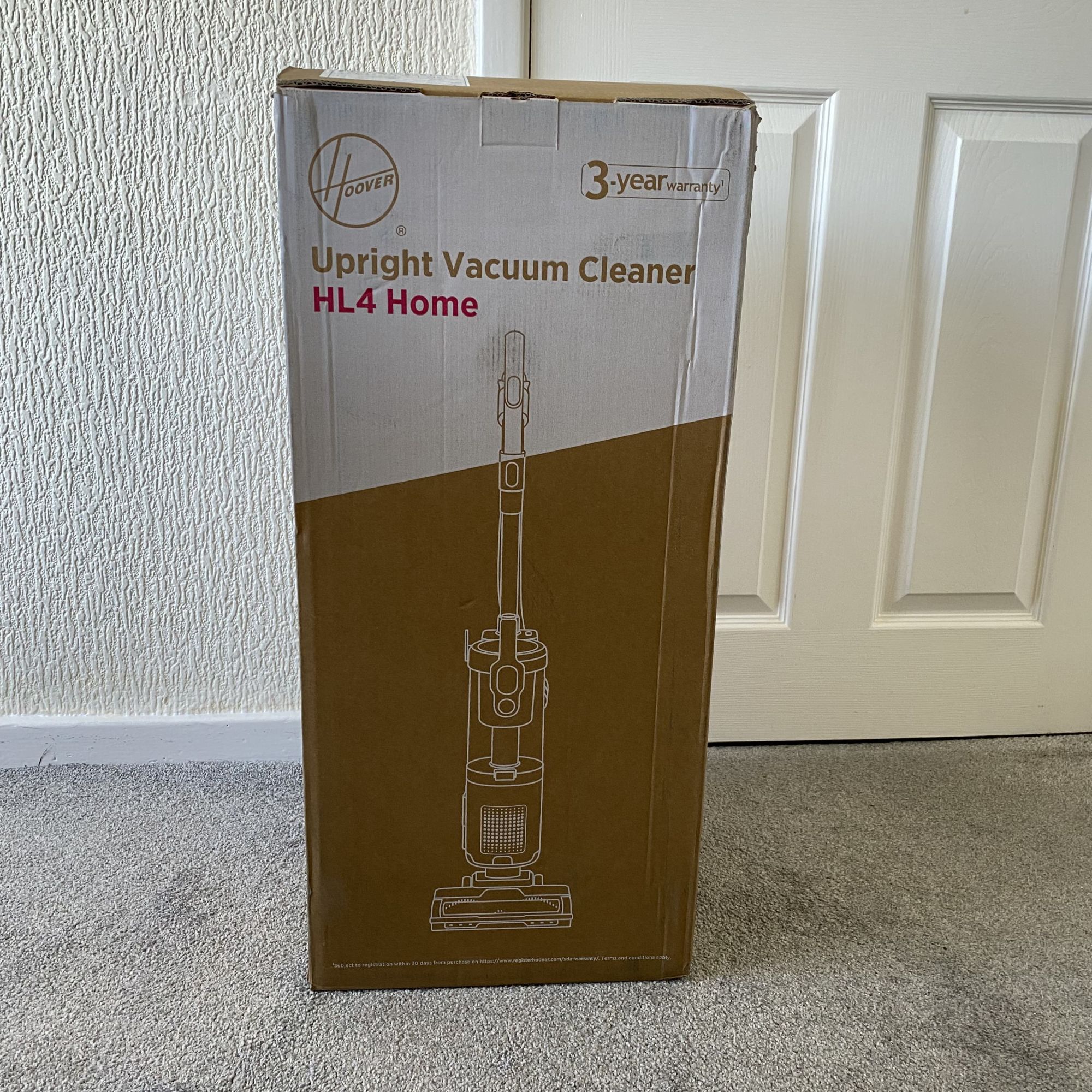 Hoover HL4 Upright Vacuum Cleaner box