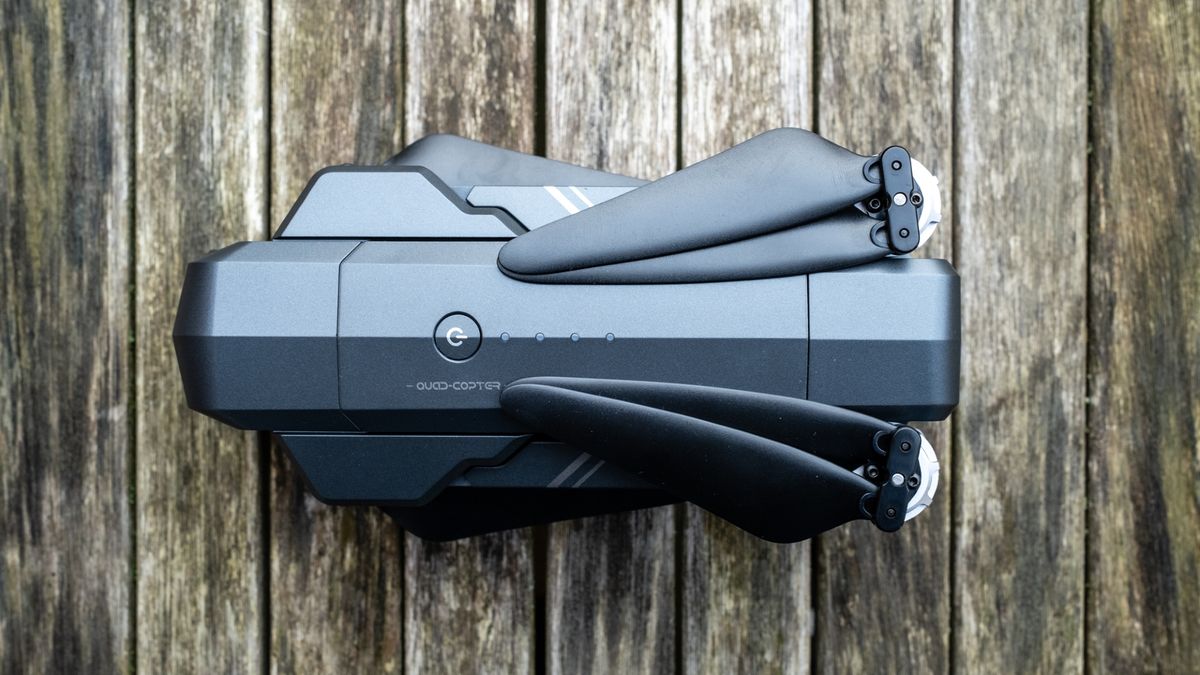 Ruko F11GIM2 Drone - top side of drone.