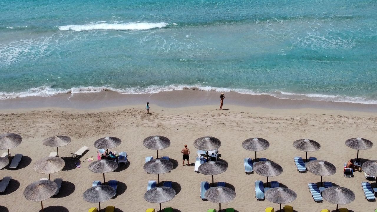 A beach in Greece