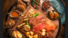 Hawksmoor's Sunday roast is excellent value at £27 a head 