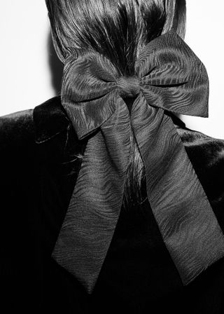 & Other Stories, Moiré Bow Hair-Clip