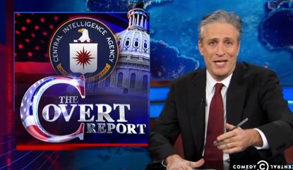The Daily Show has exasperated fun with the Senate-CIA war