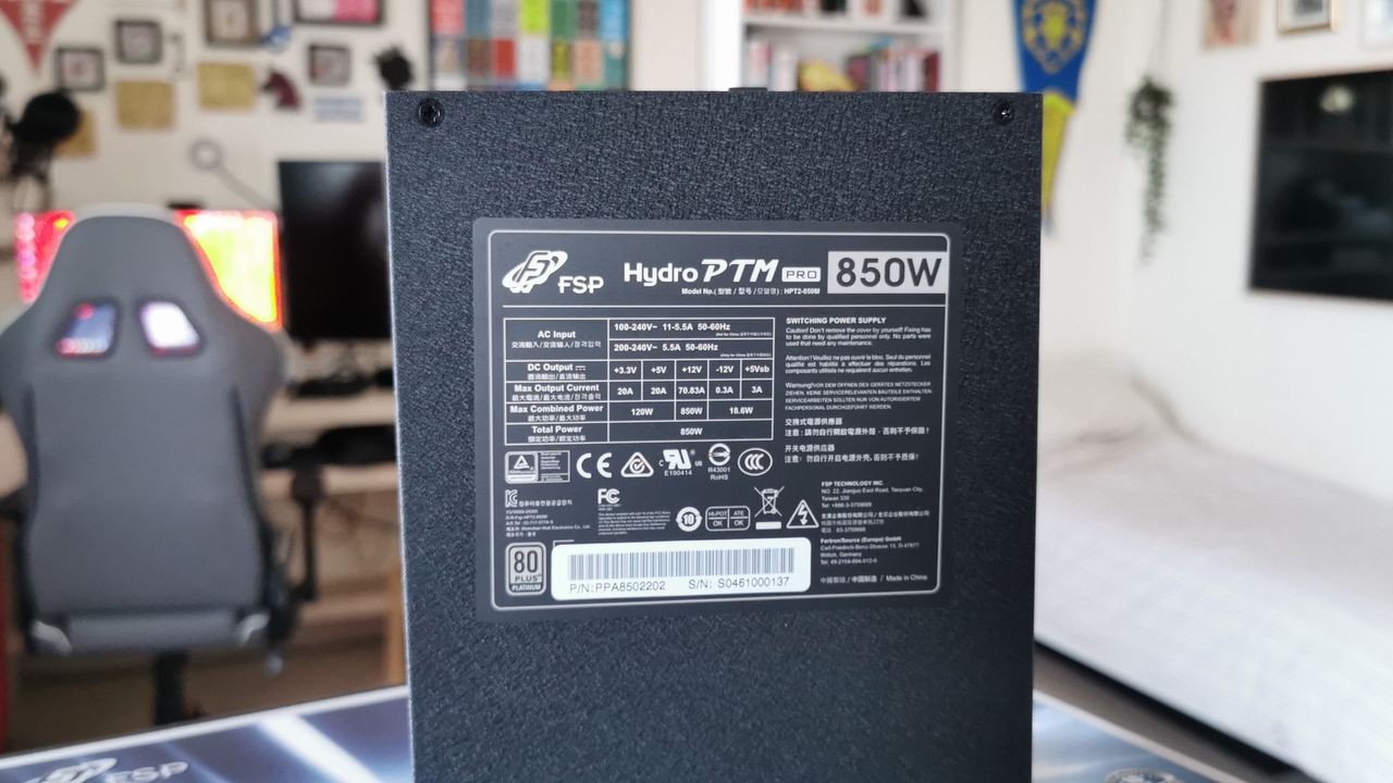 FSP Hydro PTM Pro 850W Modular PSU