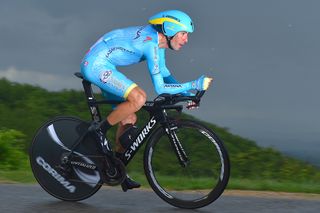 Vincenzo Nibali (Astana) had a good time trial