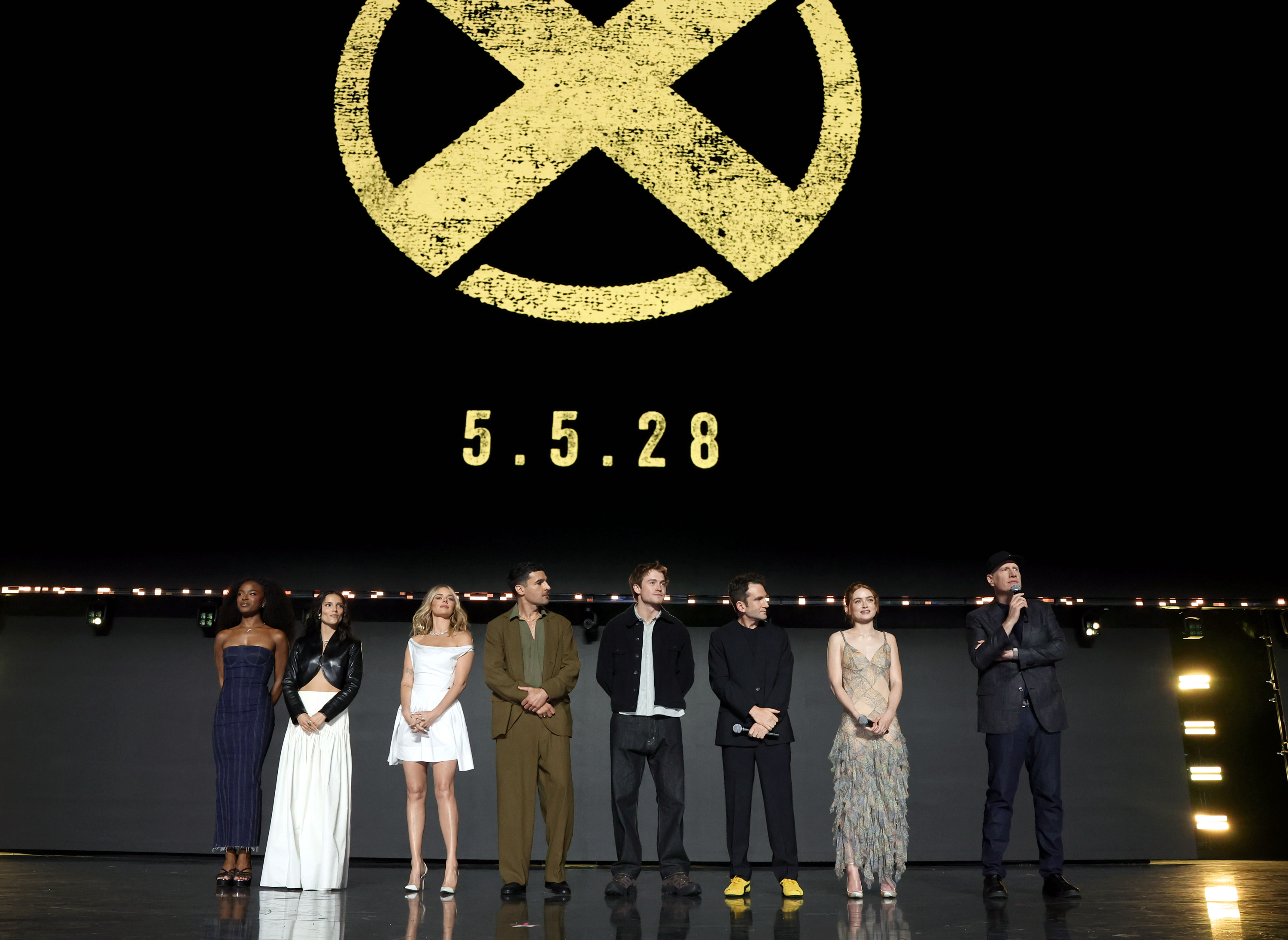 Cast of X-men reboot at D23
