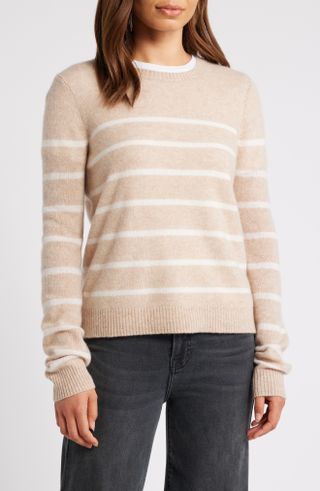 Caslon<sup>®</sup>, Cashmere Crewneck Sweater