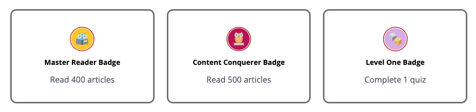 GamesRadar+ Membership badges