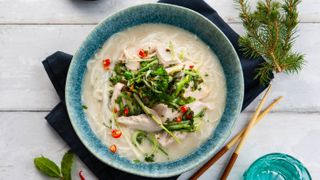 Turkey laksa with chilli and lime
