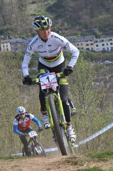 World Champion Irina Kalentieva (Topeak Ergon)