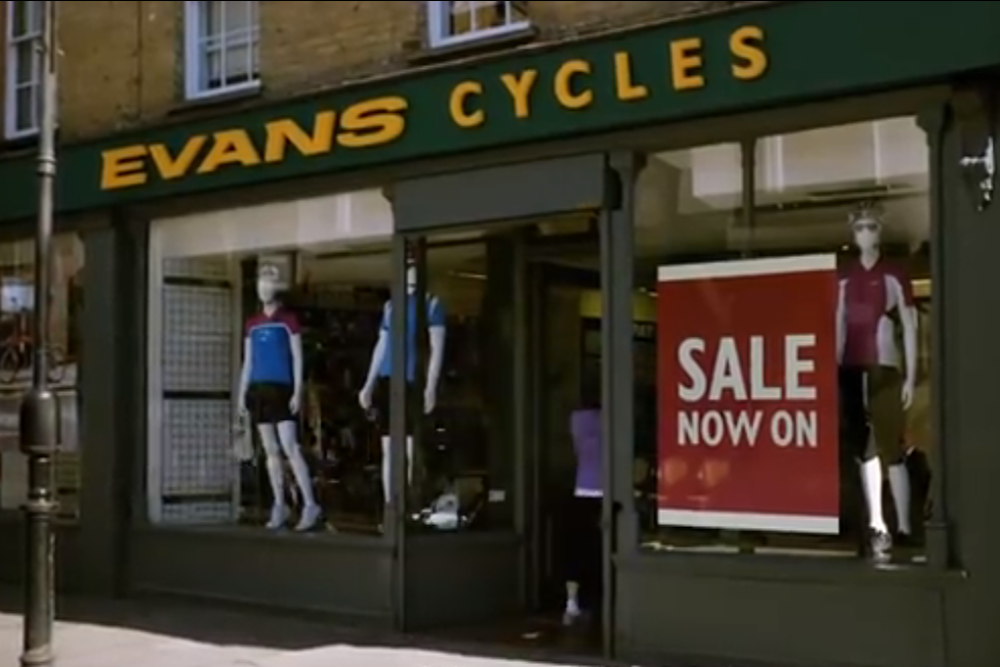 evans cycles clothing