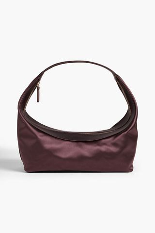 Tania Satin Shoulder Bag